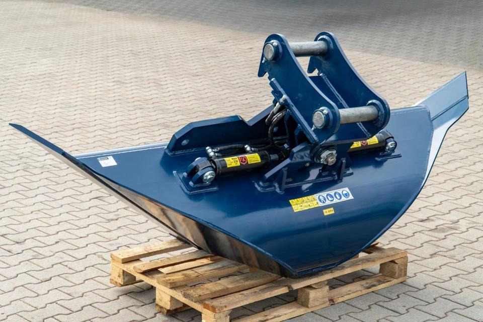 Godet pour pelle hydr Trapezlöffel Löffel Bagger MS 03 MS 08 Grabenräumlöffel MS10: photos 10