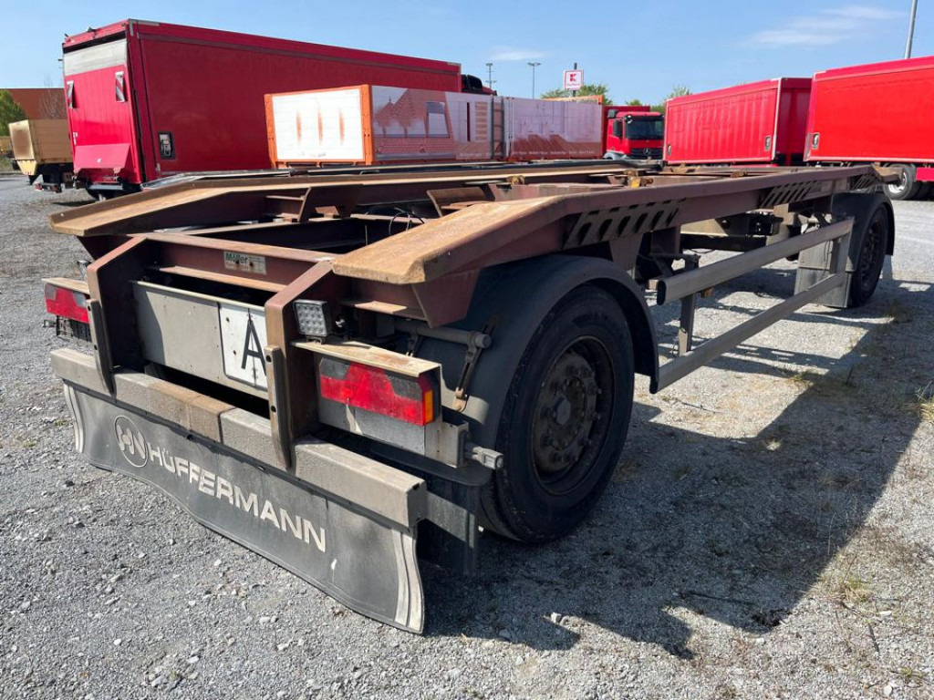 HUEFFERMANN HUEFFERMANN 2-achs Abrollanhänger Containeranhänger HAR 18.70 - Remorque ampliroll/ Multibenne: photos 4 HUEFFERMANN HUEFFERMANN 2-achs Abrollanhänger Containeranhänger HAR 18.70 - Remorque ampliroll/ Multibenne: photos 4