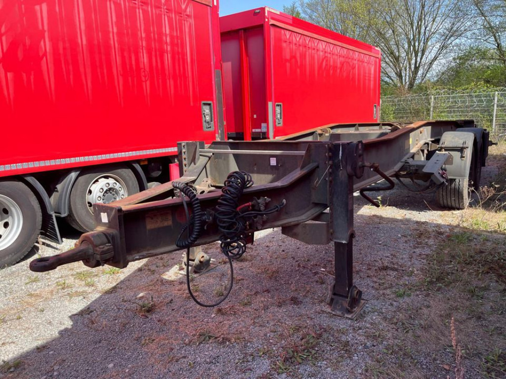 HUEFFERMANN HUEFFERMANN Tandemanhänger Containeranhänger HTS 1877 - Remorque ampliroll/ Multibenne: photos 3 HUEFFERMANN HUEFFERMANN Tandemanhänger Containeranhänger HTS 1877 - Remorque ampliroll/ Multibenne: photos 3