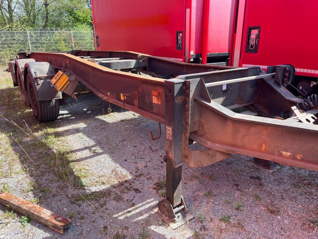 HUEFFERMANN HUEFFERMANN Tandemanhänger Containeranhänger HTS 1877 - Remorque ampliroll/ Multibenne: photos 2 HUEFFERMANN HUEFFERMANN Tandemanhänger Containeranhänger HTS 1877 - Remorque ampliroll/ Multibenne: photos 2