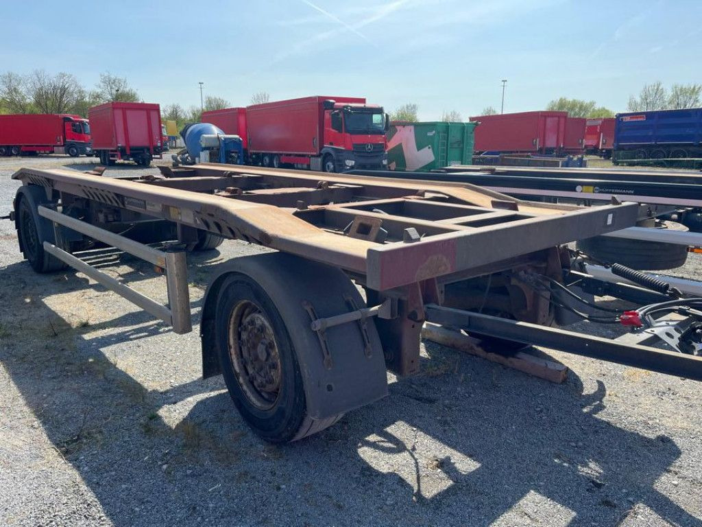 Hüffermann 2-achs Abrollanhänger HAR 18.70 Containeranhänge - Remorque ampliroll/ Multibenne: photos 2 Hüffermann 2-achs Abrollanhänger HAR 18.70 Containeranhänge - Remorque ampliroll/ Multibenne: photos 2