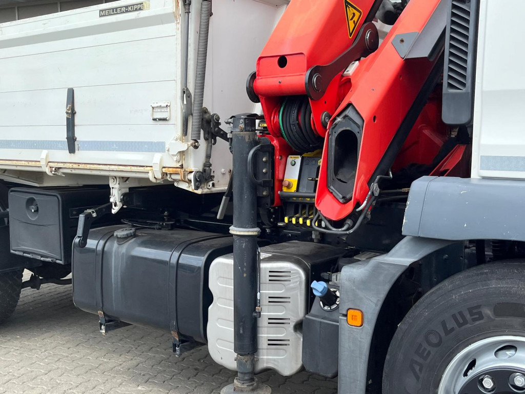 Camion benne, Camion grue MAN MAN TG-M 2-Achs Kipper Kran 18.340 4x2  Palf. PK 13001 KA: photos 9