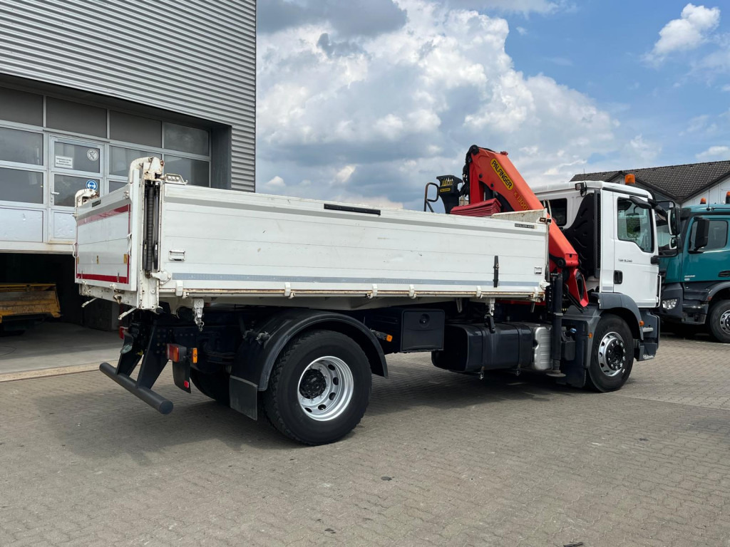 MAN MAN TG-M 2-Achs Kipper Kran 18.340 4x2 Palf. PK 13001 KA - Camion benne, Camion grue: photos 4 MAN MAN TG-M 2-Achs Kipper Kran 18.340 4x2 Palf. PK 13001 KA - Camion benne, Camion grue: photos 4