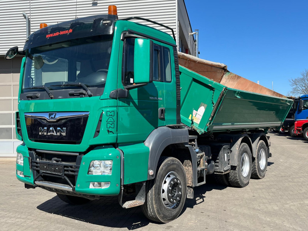 MAN MAN TG-S 3-Achs Kipper 26.460 6x4 BB - Camion benne: photos 1 MAN MAN TG-S 3-Achs Kipper 26.460 6x4 BB - Camion benne: photos 1