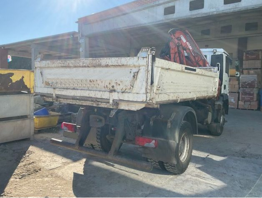 MAN TG-M 18.290 4x4 BB 2-Achs Allradkipper Kran Atlas 105+Funk - Camion benne, Camion grue: photos 4 MAN TG-M 18.290 4x4 BB 2-Achs Allradkipper Kran Atlas 105+Funk - Camion benne, Camion grue: photos 4