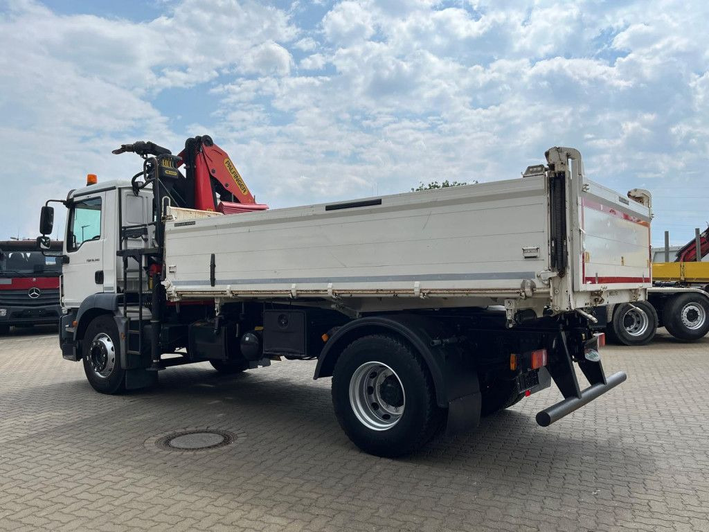 MAN TG-M 18.340 4x2 2-Achs Kipper Kran Palf. PK 130 - Camion benne, Camion grue: photos 3 MAN TG-M 18.340 4x2 2-Achs Kipper Kran Palf. PK 130 - Camion benne, Camion grue: photos 3