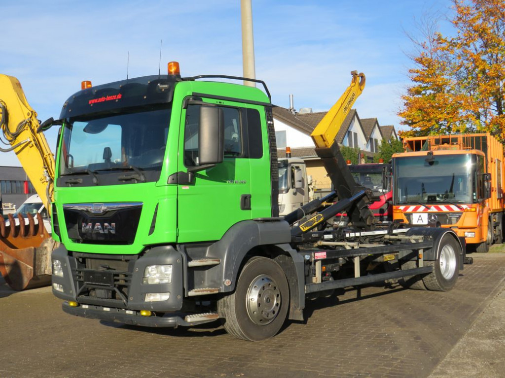 MAN TG-S 18.320 BL Abrollkipper - Camion ampliroll: photos 1 MAN TG-S 18.320 BL Abrollkipper - Camion ampliroll: photos 1