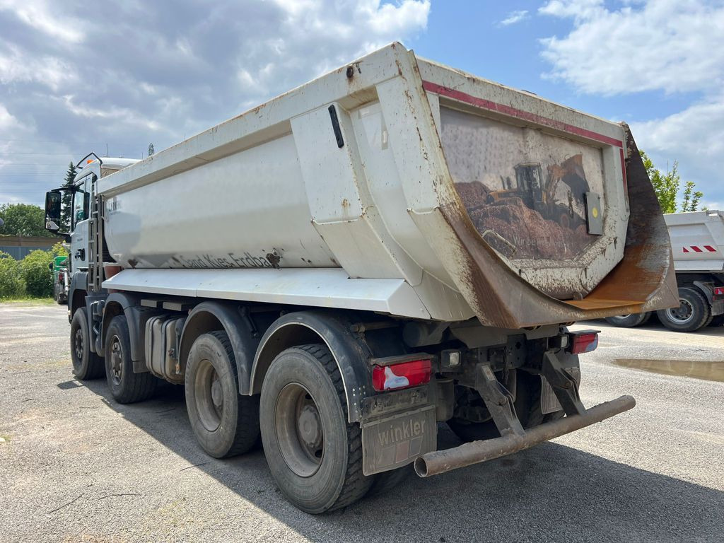 MAN TG-S 35.400 8x6H 4 Achs Muldenkipper Carnehl - Camion benne: photos 4 MAN TG-S 35.400 8x6H 4 Achs Muldenkipper Carnehl - Camion benne: photos 4