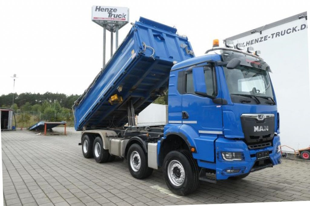 MAN TG-S 35.510 8x4 BB 4-Achs Kipper Bordmatik nur 1 - Camion benne: photos 1 MAN TG-S 35.510 8x4 BB 4-Achs Kipper Bordmatik nur 1 - Camion benne: photos 1