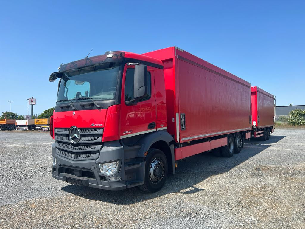 MERCEDES-BENZ Antos 2540 L 6x2 Pritsche LBW - Camion à rideaux coulissants: photos 1 MERCEDES-BENZ Antos 2540 L 6x2 Pritsche LBW - Camion à rideaux coulissants: photos 1