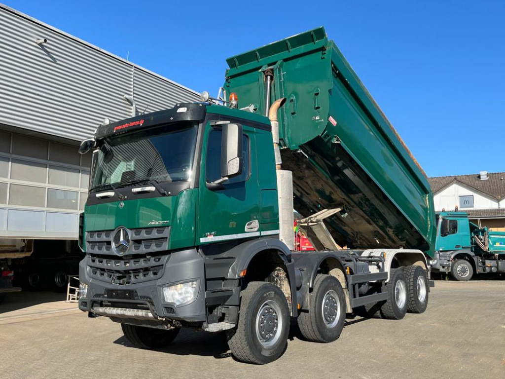 MERCEDES-BENZ Arocs 4145 8x8 4 Achs Muldenkipper Meiller - Camion benne: photos 1 MERCEDES-BENZ Arocs 4145 8x8 4 Achs Muldenkipper Meiller - Camion benne: photos 1