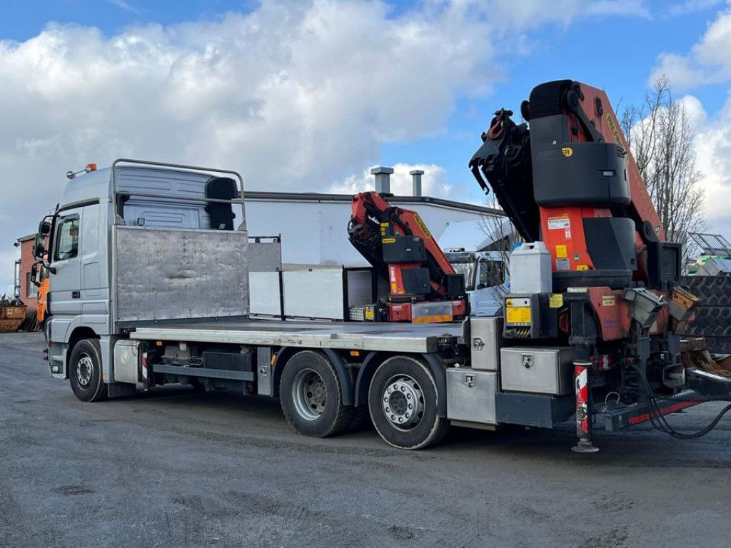 Mercedes-Benz Actros 2541 Pritsche Heckkran Palfinger PK 40002 - Camion grue: photos 3 Mercedes-Benz Actros 2541 Pritsche Heckkran Palfinger PK 40002 - Camion grue: photos 3