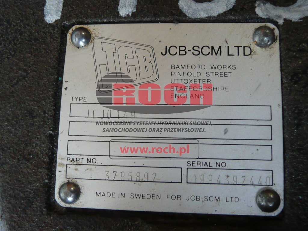 JCB-SCM LTD JLJ0149 3795892 - Moteur hydraulique: photos 2 JCB-SCM LTD JLJ0149 3795892 - Moteur hydraulique: photos 2