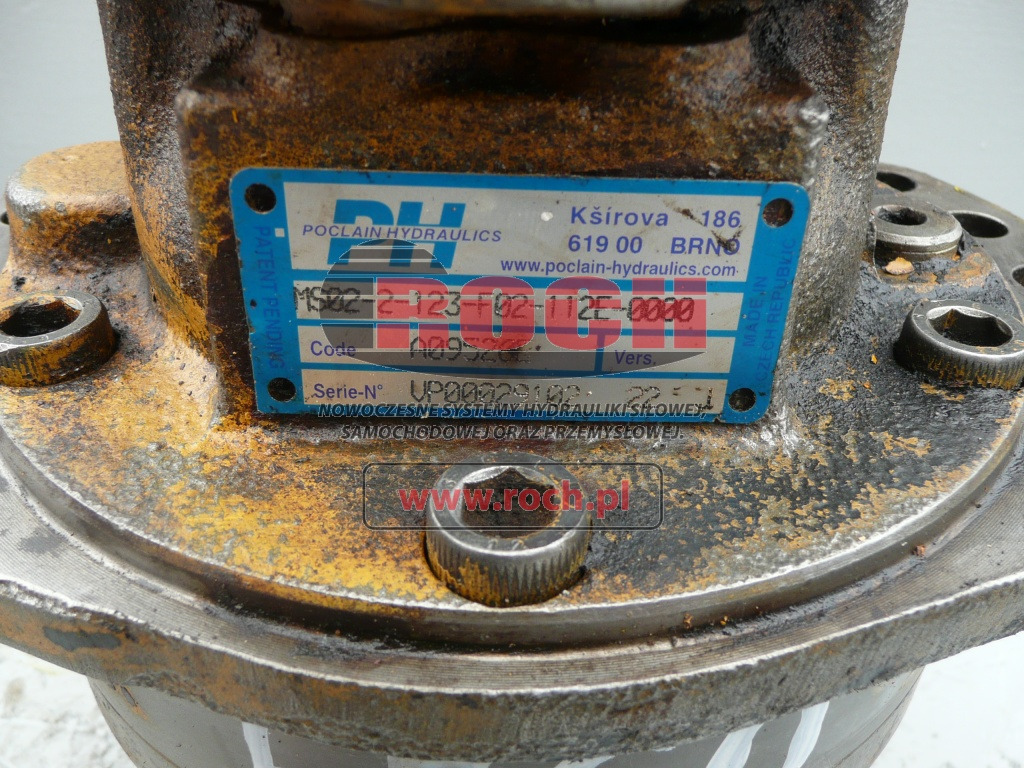 POCLAIN MS02-2-123-F02-112E-0000 A09526E - Moteur hydraulique: photos 1 POCLAIN MS02-2-123-F02-112E-0000 A09526E - Moteur hydraulique: photos 1