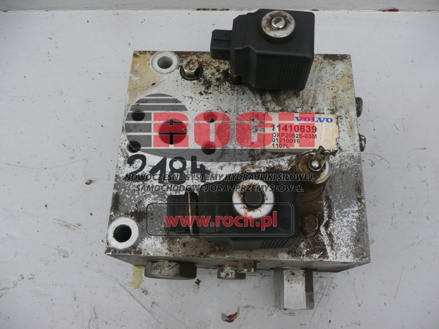 VOLVO 11410639 DHP20626-03M 01210019 1107L + 2 CEWKI + AXP16959-01 - Valve hydraulique pour Chargeuse sur pneus: photos 1 VOLVO 11410639 DHP20626-03M 01210019 1107L + 2 CEWKI + AXP16959-01 - Valve hydraulique pour Chargeuse sur pneus: photos 1