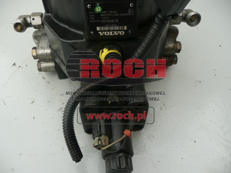 VOLVO A6VE107EP2/63W-VZU020FPB-S RM80778426 - Moteur hydraulique pour Finisseur: photos 2 VOLVO A6VE107EP2/63W-VZU020FPB-S RM80778426 - Moteur hydraulique pour Finisseur: photos 2