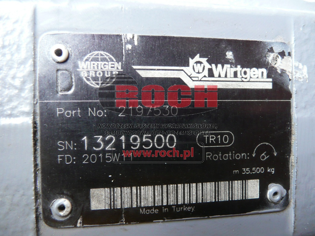 WIRTGEN 2197530 - Moteur hydraulique: photos 2 WIRTGEN 2197530 - Moteur hydraulique: photos 2
