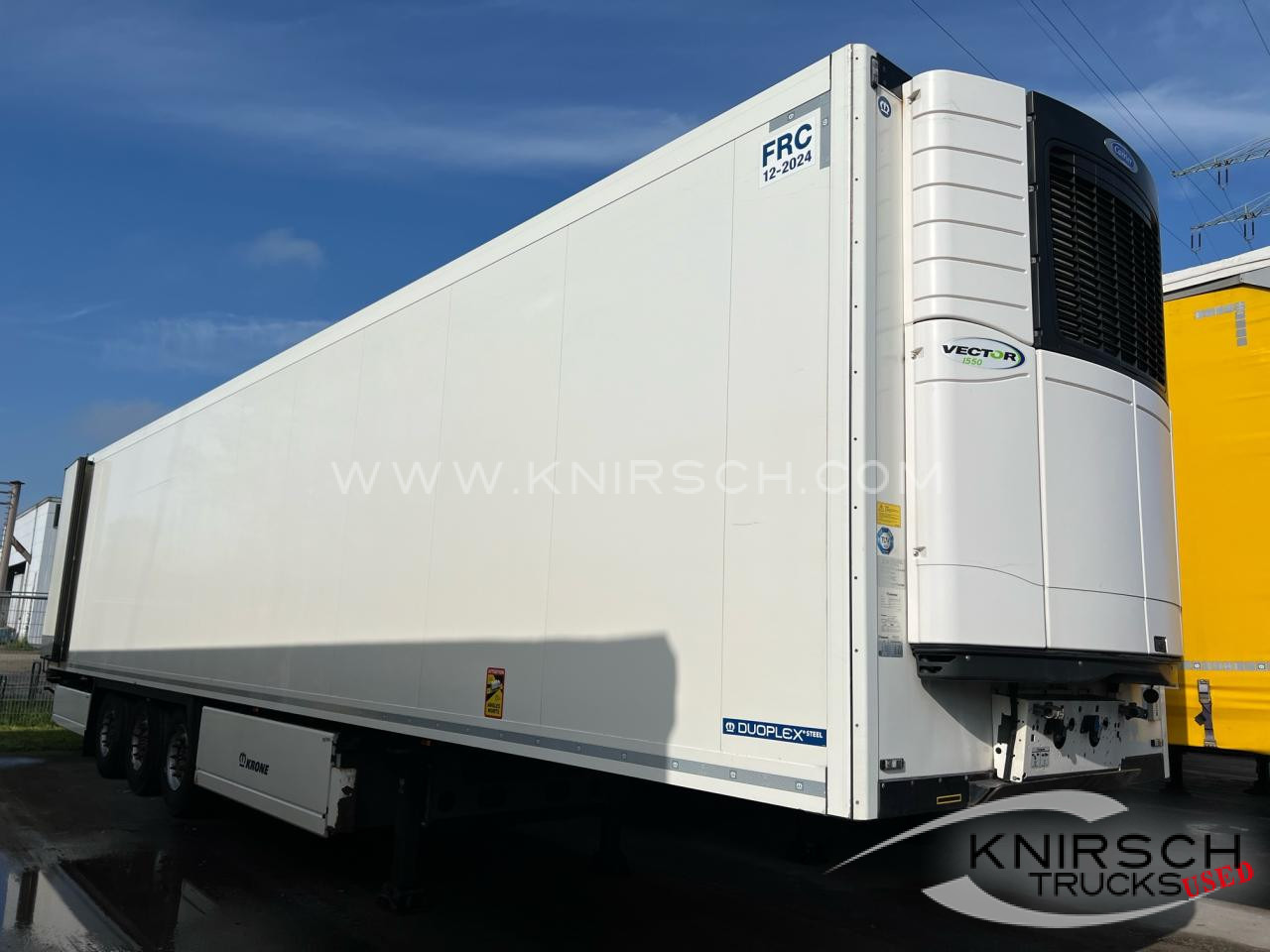 KRONE Tiefkühlauflieger, Doppelstock, Carrier - Semi-remorque isothermique: photos 1 KRONE Tiefkühlauflieger, Doppelstock, Carrier - Semi-remorque isothermique: photos 1