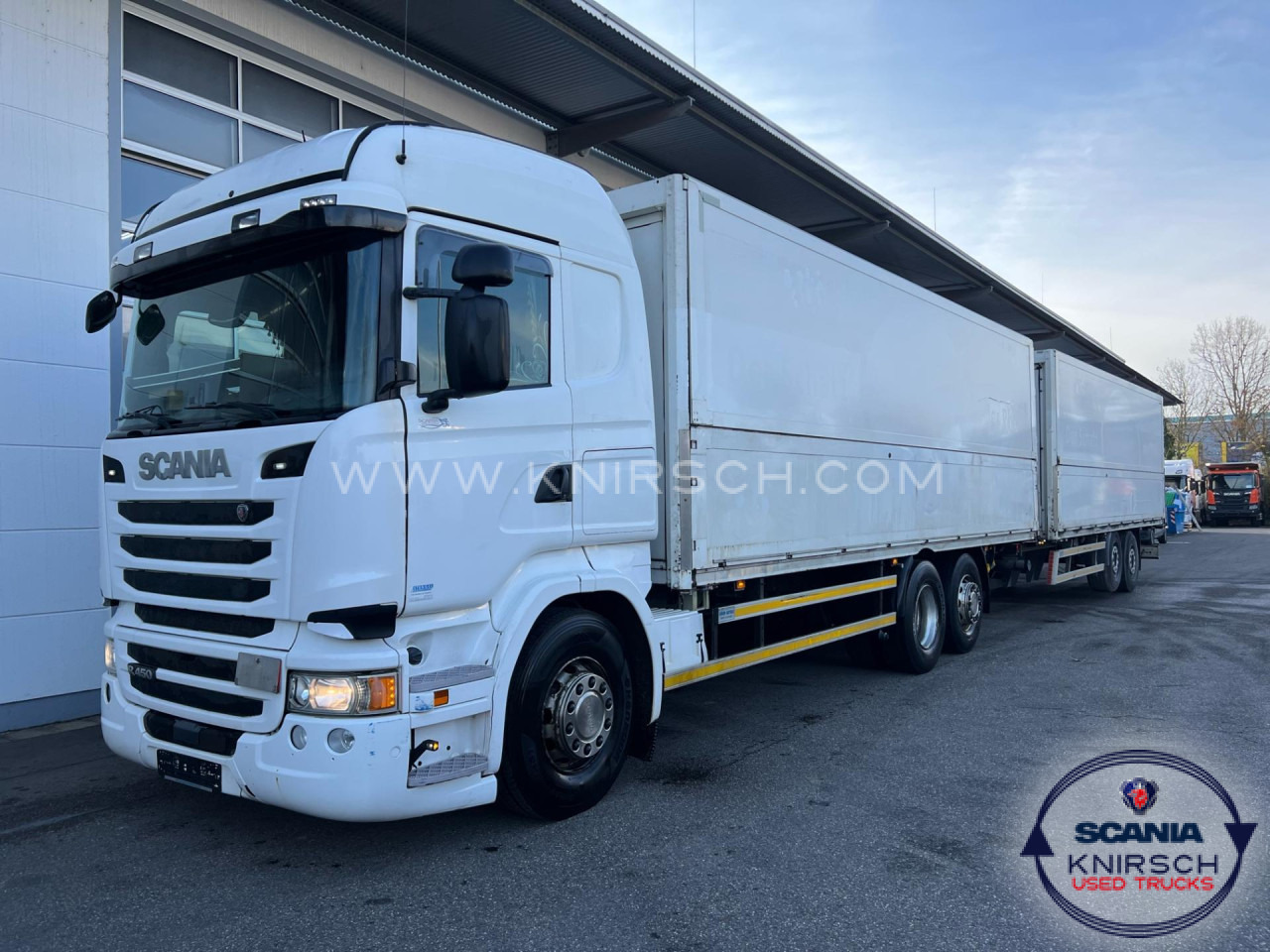 SCANIA R 450 LB6x2*4MNB Getränkeaufbau mit Anhänger - Châssis cabine: photos 1 SCANIA R 450 LB6x2*4MNB Getränkeaufbau mit Anhänger - Châssis cabine: photos 1
