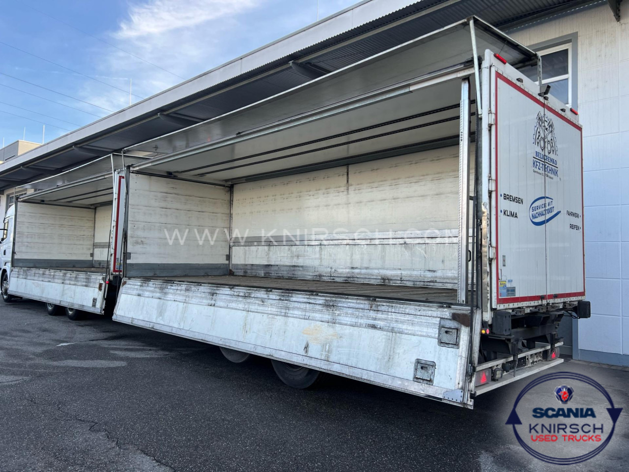 Crédit-bail de SCANIA R 450 LB6x2*4MNB Getränkeaufbau mit Anhänger SCANIA R 450 LB6x2*4MNB Getränkeaufbau mit Anhänger: photos 12 Crédit-bail de SCANIA R 450 LB6x2*4MNB Getränkeaufbau mit Anhänger SCANIA R 450 LB6x2*4MNB Getränkeaufbau mit Anhänger: photos 12