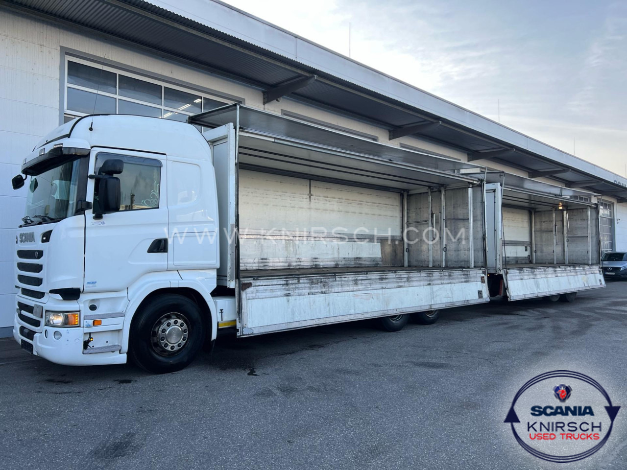 Crédit-bail de SCANIA R 450 LB6x2*4MNB Getränkeaufbau mit Anhänger SCANIA R 450 LB6x2*4MNB Getränkeaufbau mit Anhänger: photos 11 Crédit-bail de SCANIA R 450 LB6x2*4MNB Getränkeaufbau mit Anhänger SCANIA R 450 LB6x2*4MNB Getränkeaufbau mit Anhänger: photos 11