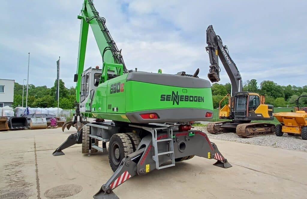 Sennebogen 830E - Pelle de manutention: photos 2 Sennebogen 830E - Pelle de manutention: photos 2