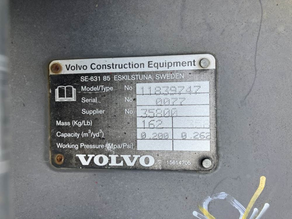 Volvo Tieflöffel mit Zähnen - Tractopelle: photos 4 Volvo Tieflöffel mit Zähnen - Tractopelle: photos 4