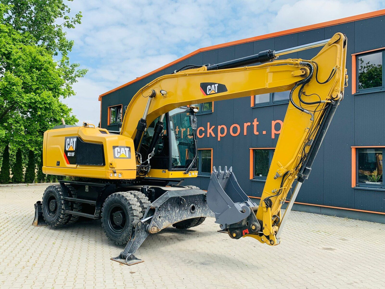 CAT M318F Mobilbagger *5.845 h *Schnellwechsel - Pelle sur pneus: photos 3 CAT M318F Mobilbagger *5.845 h *Schnellwechsel - Pelle sur pneus: photos 3