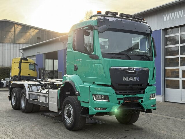 MAN 28.480 6x4 Abrollkipper Meiller Tectrum RS21.65 - Camion ampliroll: photos 1 MAN 28.480 6x4 Abrollkipper Meiller Tectrum RS21.65 - Camion ampliroll: photos 1