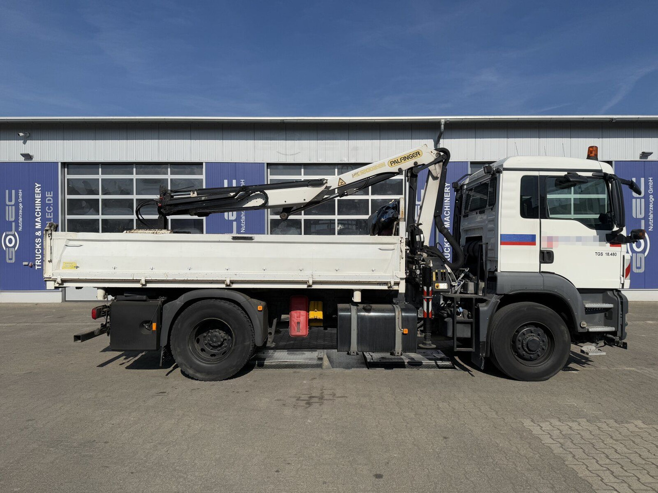 MAN TGS 18.480 4x4H Winter. Kipper Kran PALFINGER 12 - Camion grue: photos 3 MAN TGS 18.480 4x4H Winter. Kipper Kran PALFINGER 12 - Camion grue: photos 3