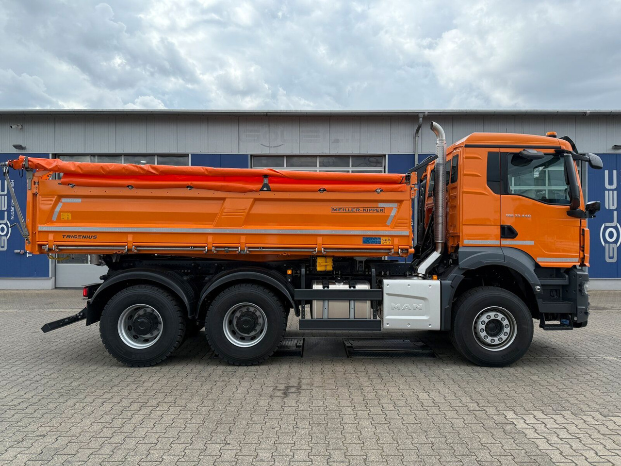 MAN TGS 33.440 6x4 Kipper MEILLER Bordmatik Frontpl. - Camion benne: photos 3 MAN TGS 33.440 6x4 Kipper MEILLER Bordmatik Frontpl. - Camion benne: photos 3
