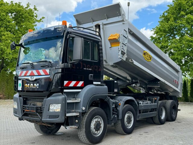 MAN TGS 35.460 8x6 BB Muldenkipper Meiller - Camion benne: photos 4 MAN TGS 35.460 8x6 BB Muldenkipper Meiller - Camion benne: photos 4
