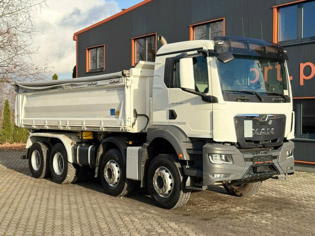 MAN TGS 35.470 8x4 BB Euro6 Meiller Kipper Bordmatik - Camion benne: photos 1 MAN TGS 35.470 8x4 BB Euro6 Meiller Kipper Bordmatik - Camion benne: photos 1