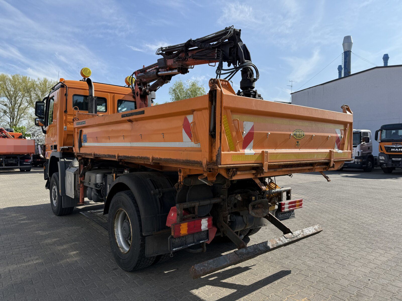 Mercedes-Benz ACTROS 2044 4x4 Kipper Kran ATLAS 65.2 A2L - Camion benne, Camion grue: photos 5 Mercedes-Benz ACTROS 2044 4x4 Kipper Kran ATLAS 65.2 A2L - Camion benne, Camion grue: photos 5