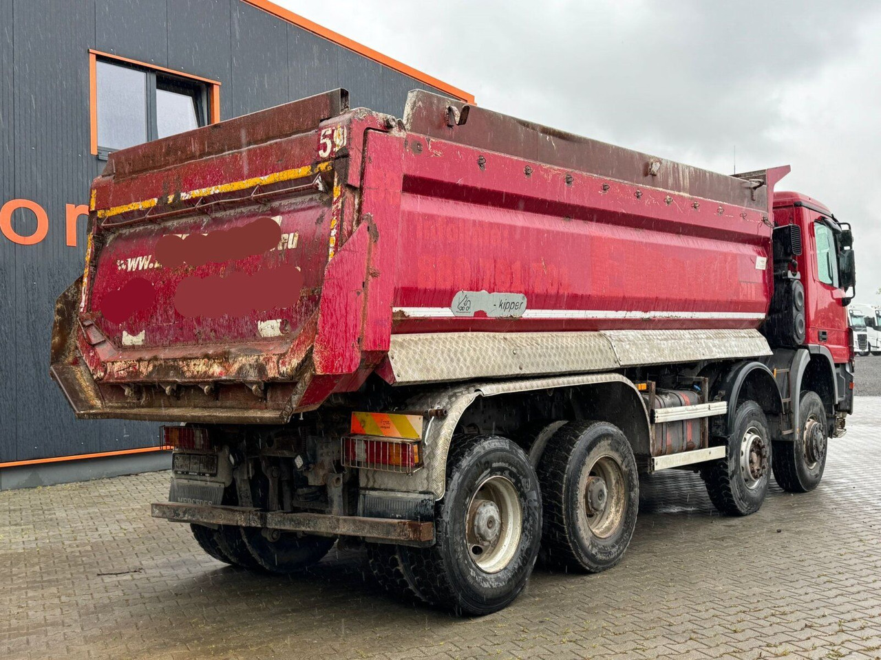 Mercedes-Benz ACTROS 4141 EURO4 8x6 Muldenkipper - Camion benne: photos 5 Mercedes-Benz ACTROS 4141 EURO4 8x6 Muldenkipper - Camion benne: photos 5