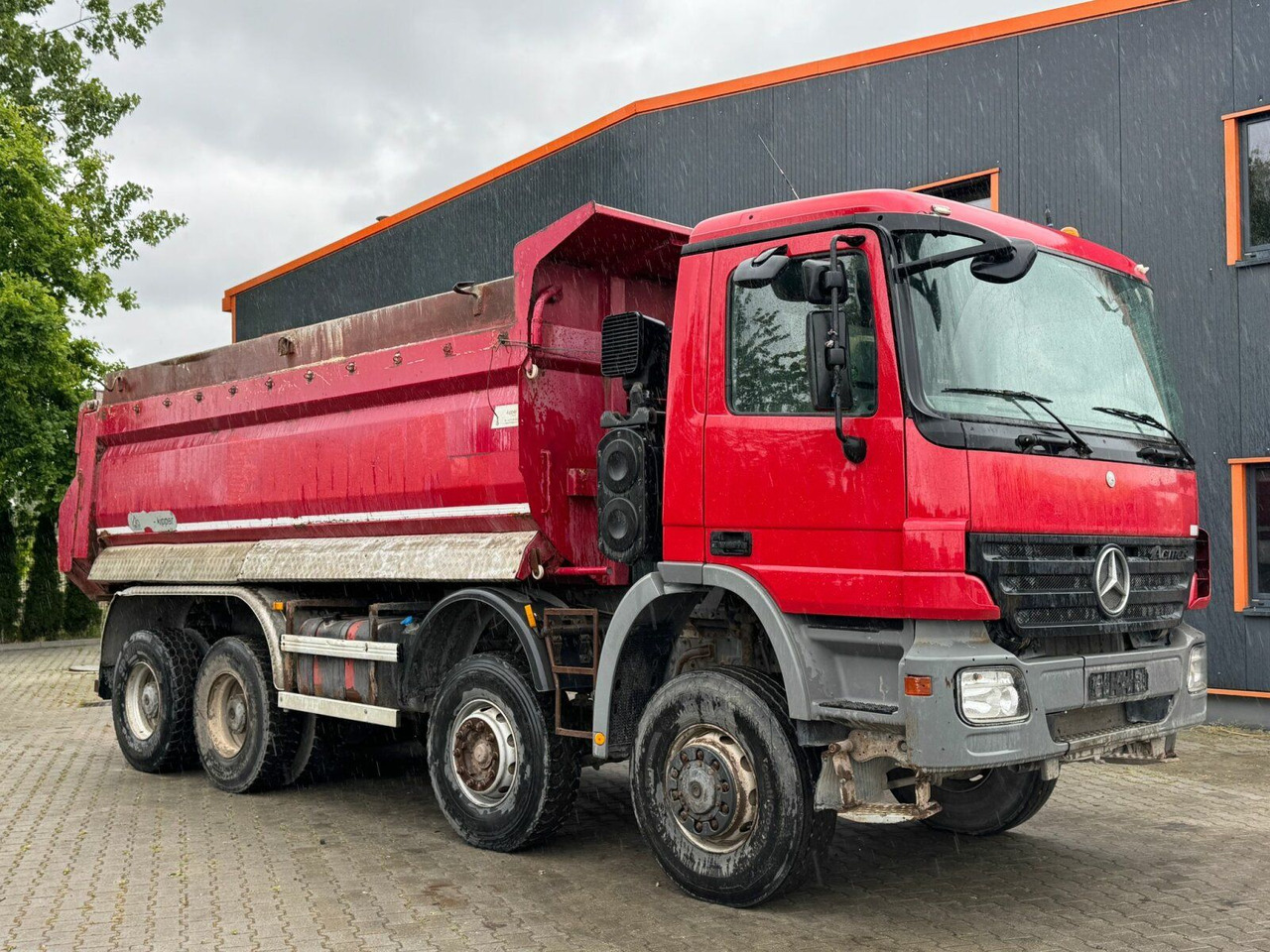 Mercedes-Benz ACTROS 4141 EURO4 8x6 Muldenkipper - Camion benne: photos 1 Mercedes-Benz ACTROS 4141 EURO4 8x6 Muldenkipper - Camion benne: photos 1