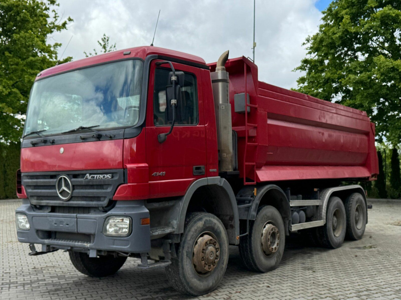 Mercedes-Benz ACTROS 4141 EURO4 8x8 Muldenkipper - Camion benne: photos 2 Mercedes-Benz ACTROS 4141 EURO4 8x8 Muldenkipper - Camion benne: photos 2