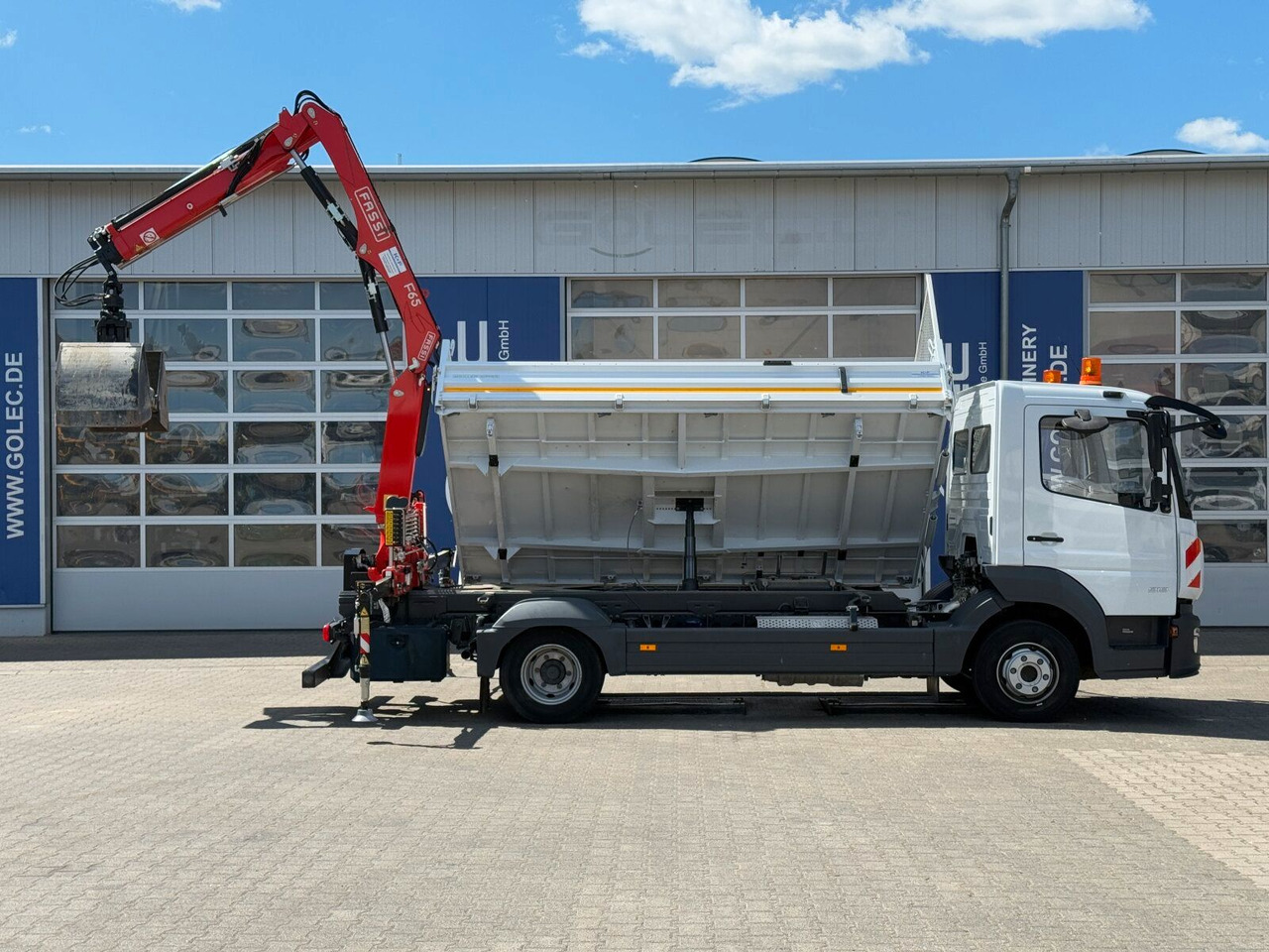 Mercedes-Benz ATEGO 818 4x2 Euro 6 Kipper Kran FASSI F65B.0.22 - Utilitaire benne: photos 4 Mercedes-Benz ATEGO 818 4x2 Euro 6 Kipper Kran FASSI F65B.0.22 - Utilitaire benne: photos 4
