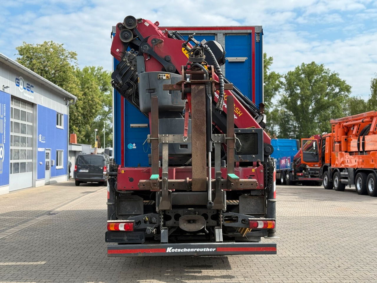 Mercedes-Benz Actros 6x2 Pritsche Kran Palfinger PK34002 + JIB - Camion à rideaux coulissants, Camion grue: photos 4 Mercedes-Benz Actros 6x2 Pritsche Kran Palfinger PK34002 + JIB - Camion à rideaux coulissants, Camion grue: photos 4