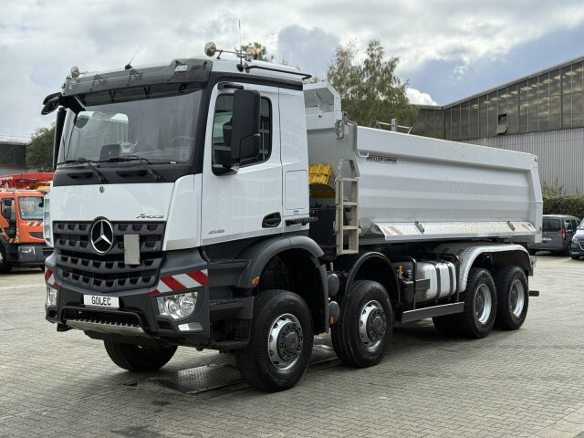 Camion benne Mercedes-Benz Arocs 4145 8x8 Muldenkipper MEILLER: photos 12