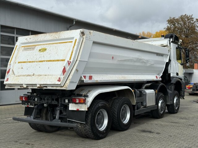Camion benne Mercedes-Benz Arocs 4145 8x8 Muldenkipper MEILLER: photos 9