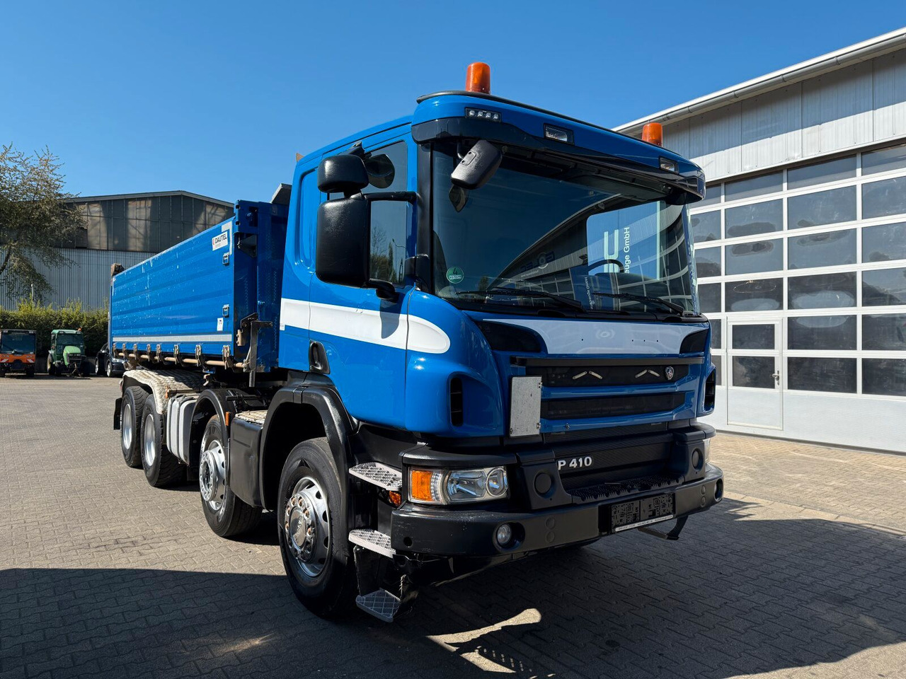 Scania P 410 8x4 Dreiseitenkipper DAUTEL - Camion benne: photos 1 Scania P 410 8x4 Dreiseitenkipper DAUTEL - Camion benne: photos 1