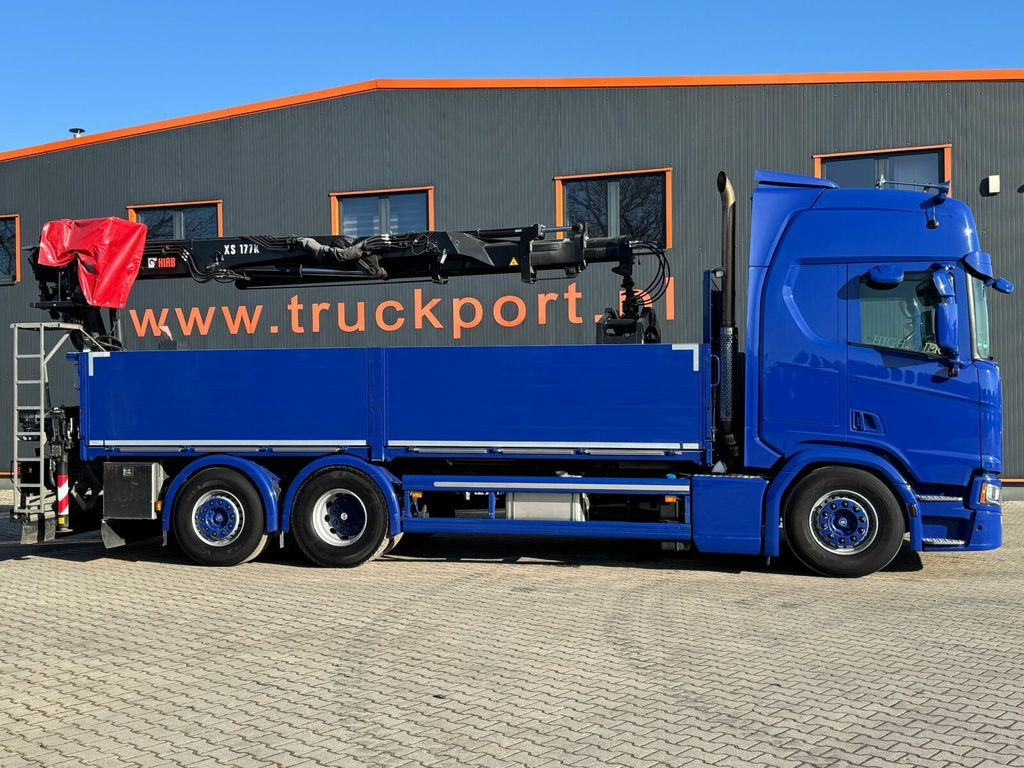 Scania R500 6x2 Pritsche mit Kran HIAB 177K PRO - Camion plateau, Camion grue: photos 4 Scania R500 6x2 Pritsche mit Kran HIAB 177K PRO - Camion plateau, Camion grue: photos 4