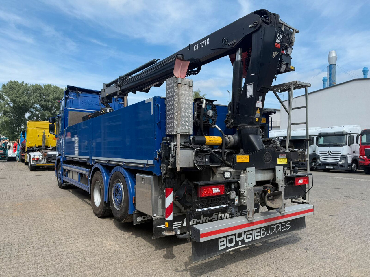 Scania R500 6x2 Pritsche mit Kran HIAB 177K PRO Scania R500 6x2 Pritsche mit Kran HIAB 177K PRO - Camion grue: photos 5 Scania R500 6x2 Pritsche mit Kran HIAB 177K PRO Scania R500 6x2 Pritsche mit Kran HIAB 177K PRO - Camion grue: photos 5
