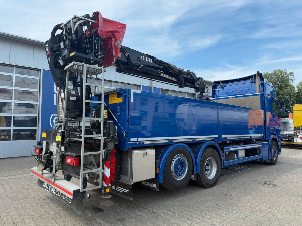 Scania R500 6x2 Pritsche mit Kran HIAB 177K PRO Scania R500 6x2 Pritsche mit Kran HIAB 177K PRO - Camion grue: photos 3 Scania R500 6x2 Pritsche mit Kran HIAB 177K PRO Scania R500 6x2 Pritsche mit Kran HIAB 177K PRO - Camion grue: photos 3