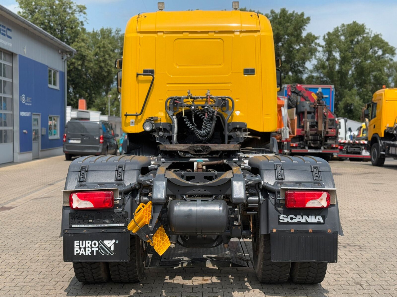 Scania G450 4x4 Euro 6 SZM Kipphydraulik Blatt/ Luft - Tracteur routier: photos 4 Scania G450 4x4 Euro 6 SZM Kipphydraulik Blatt/ Luft - Tracteur routier: photos 4