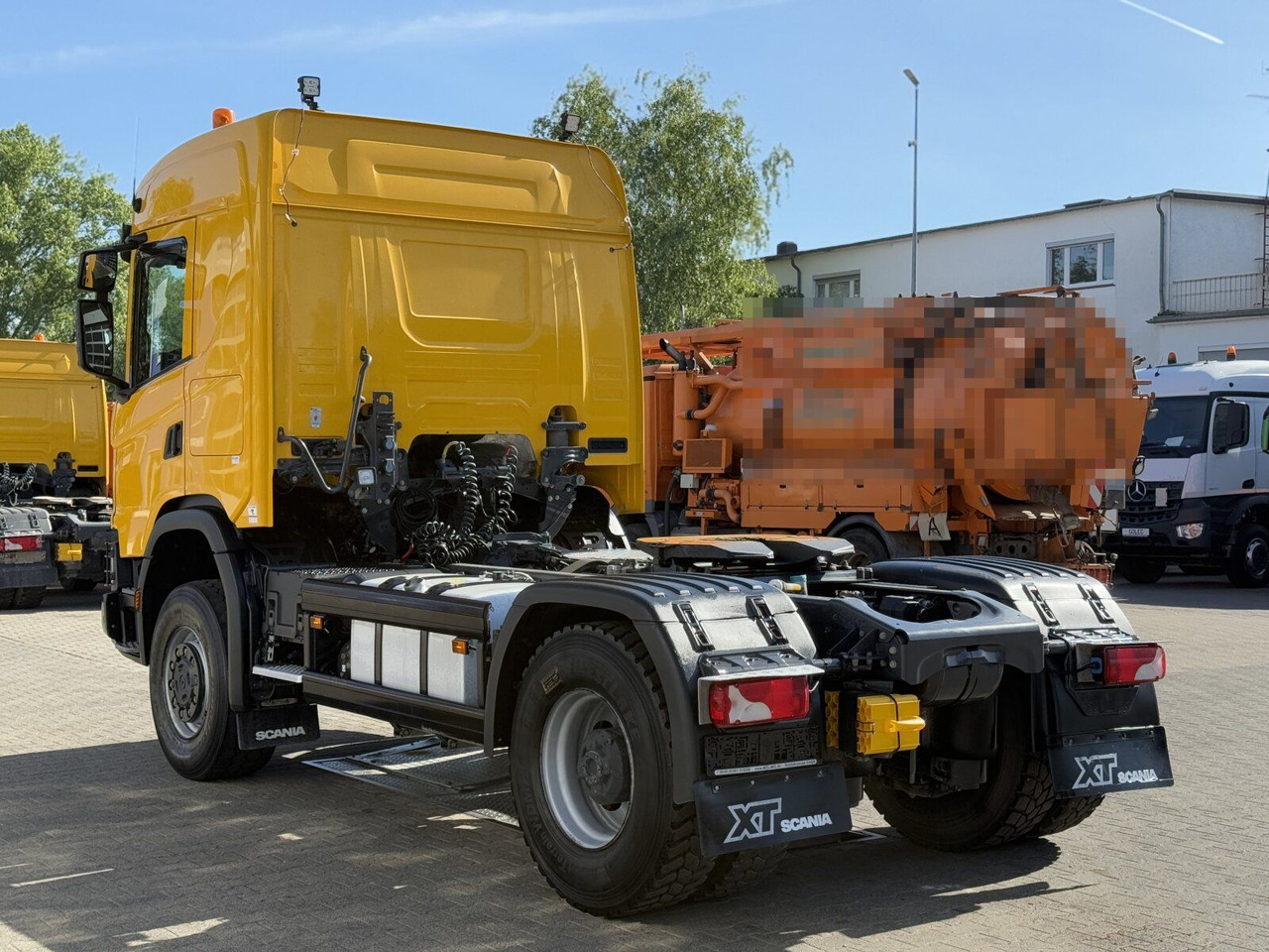 Scania G450 XT 4x4 Euro 6 SZM Kipphydraulik Blatt/ Luft - Tracteur routier: photos 5 Scania G450 XT 4x4 Euro 6 SZM Kipphydraulik Blatt/ Luft - Tracteur routier: photos 5