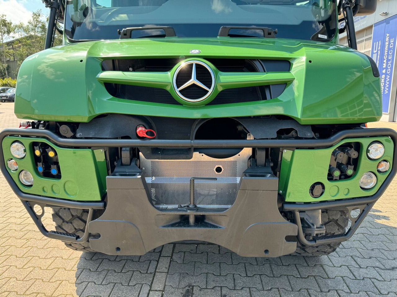 Camion benne Unimog U435 Kipper mit Reifendruckregelanlage: photos 8