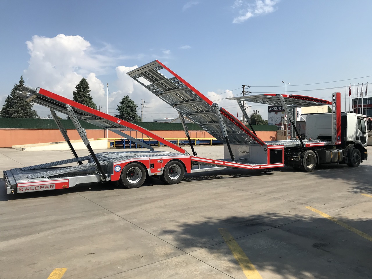 KALEPAR KLP 228V6-6 Loader Autotransporter - Semi-remorque porte-voitures: photos 2 KALEPAR KLP 228V6-6 Loader Autotransporter - Semi-remorque porte-voitures: photos 2