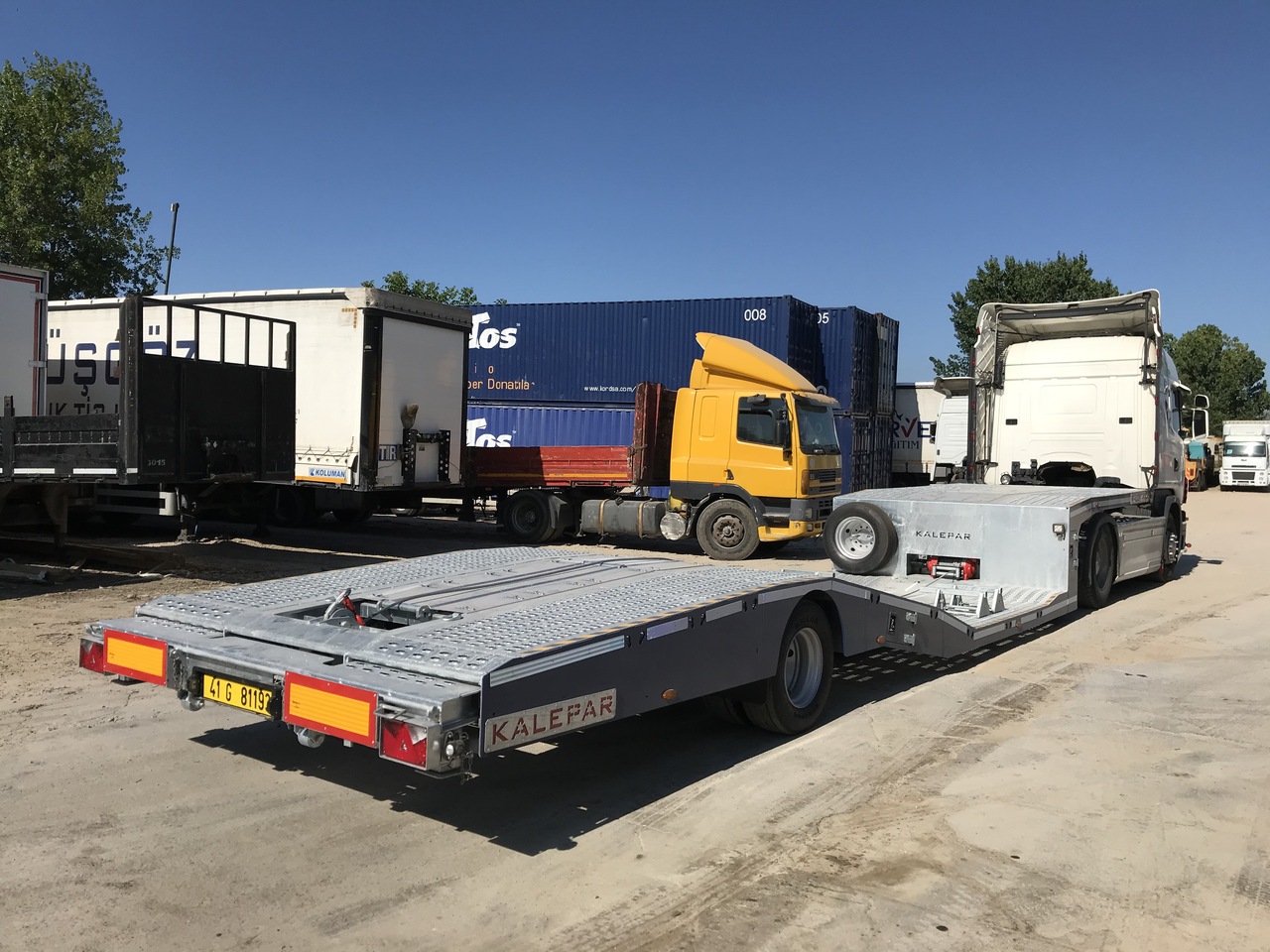 Semi-remorque porte-voitures neuf KALEPAR LKW/TRUCK TRANSPORTER: photos 9
